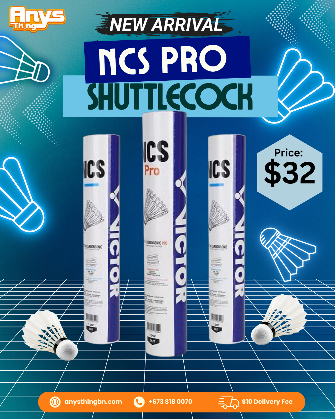 NCS Pro Shuttlecock badminton_0