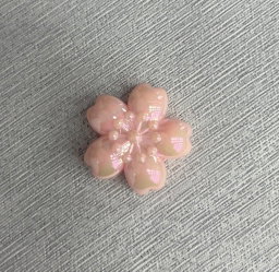 Pink Flower Beads (accessory)
