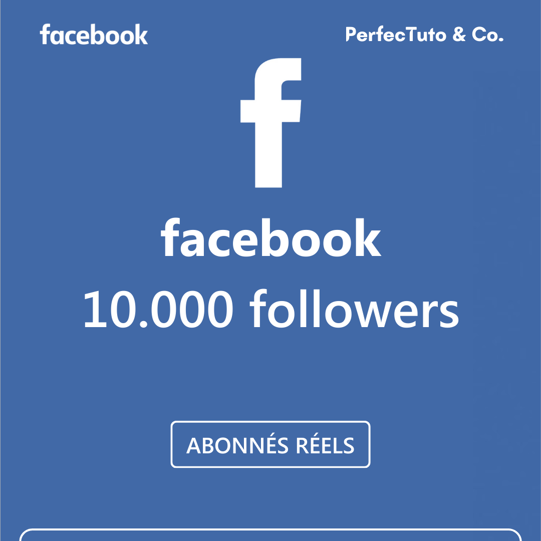 profil/page followers [FACEBOOK]