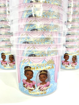  CLEAR PARTY BUCKETS (EMPTY)  
