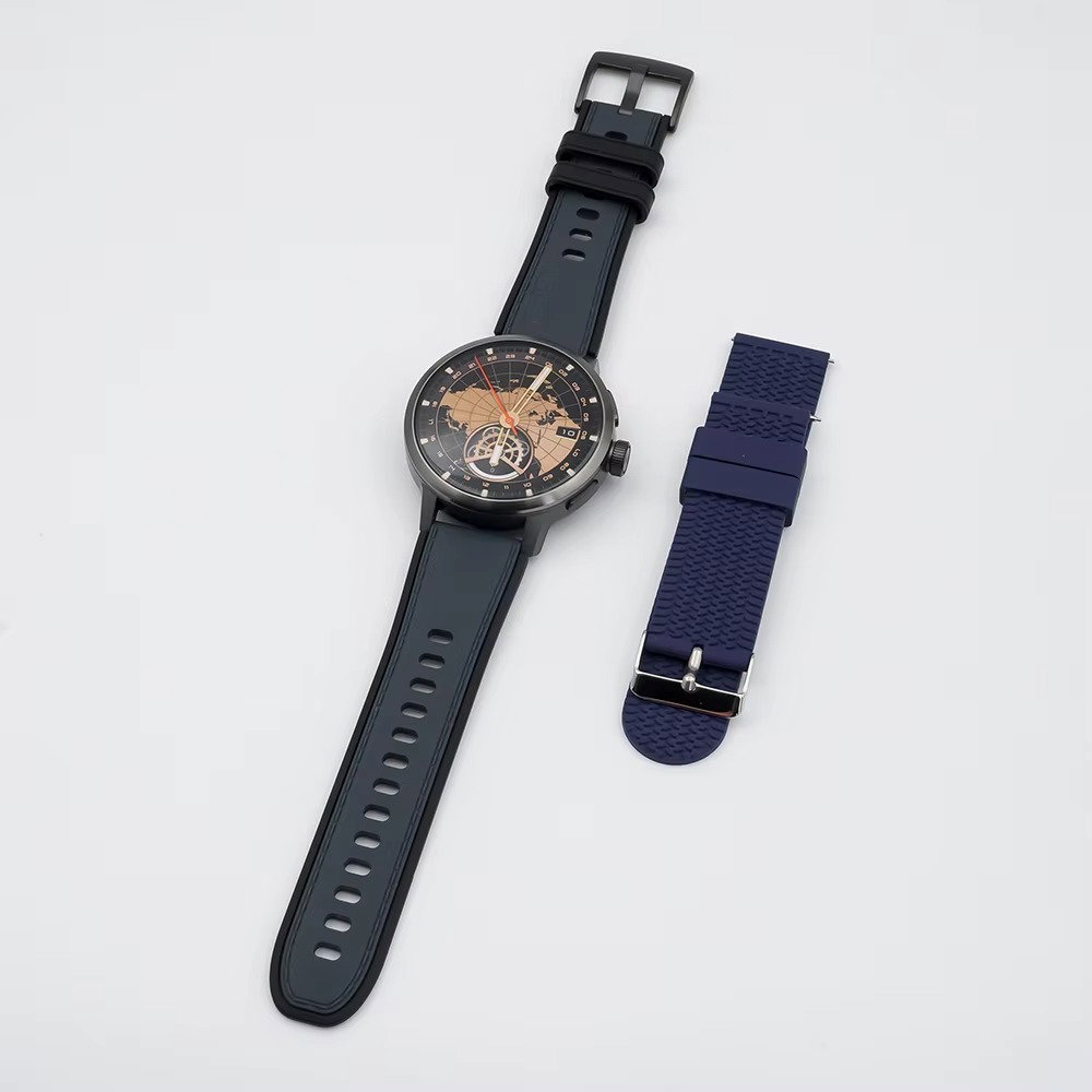 Montre connectée Android DM82 avec carte SIM 4G Écran AMOLED 1,75 pouce Caméra rotative HD Appel vidéo Montre connectée 4G 2025_4