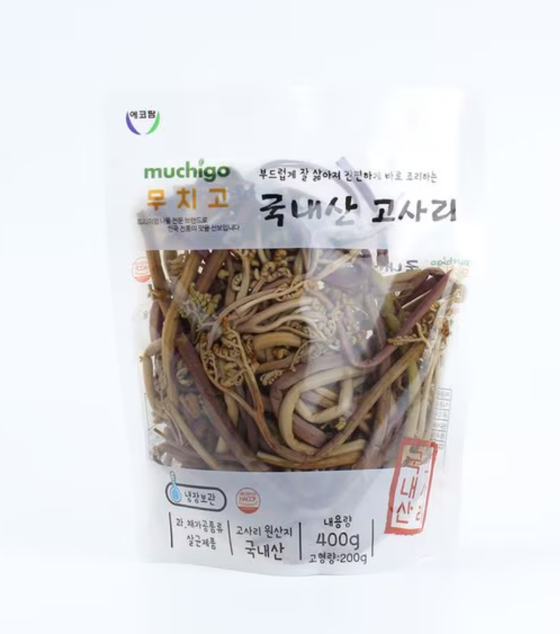 Korean Gosari (Blanched Bracken) 韓国ゼンマイ 고사리
