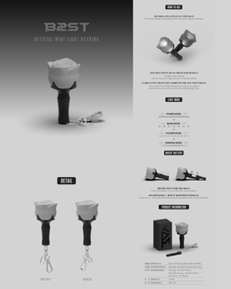 BEAST OFFICIAL MINI LIGHT KEYRING