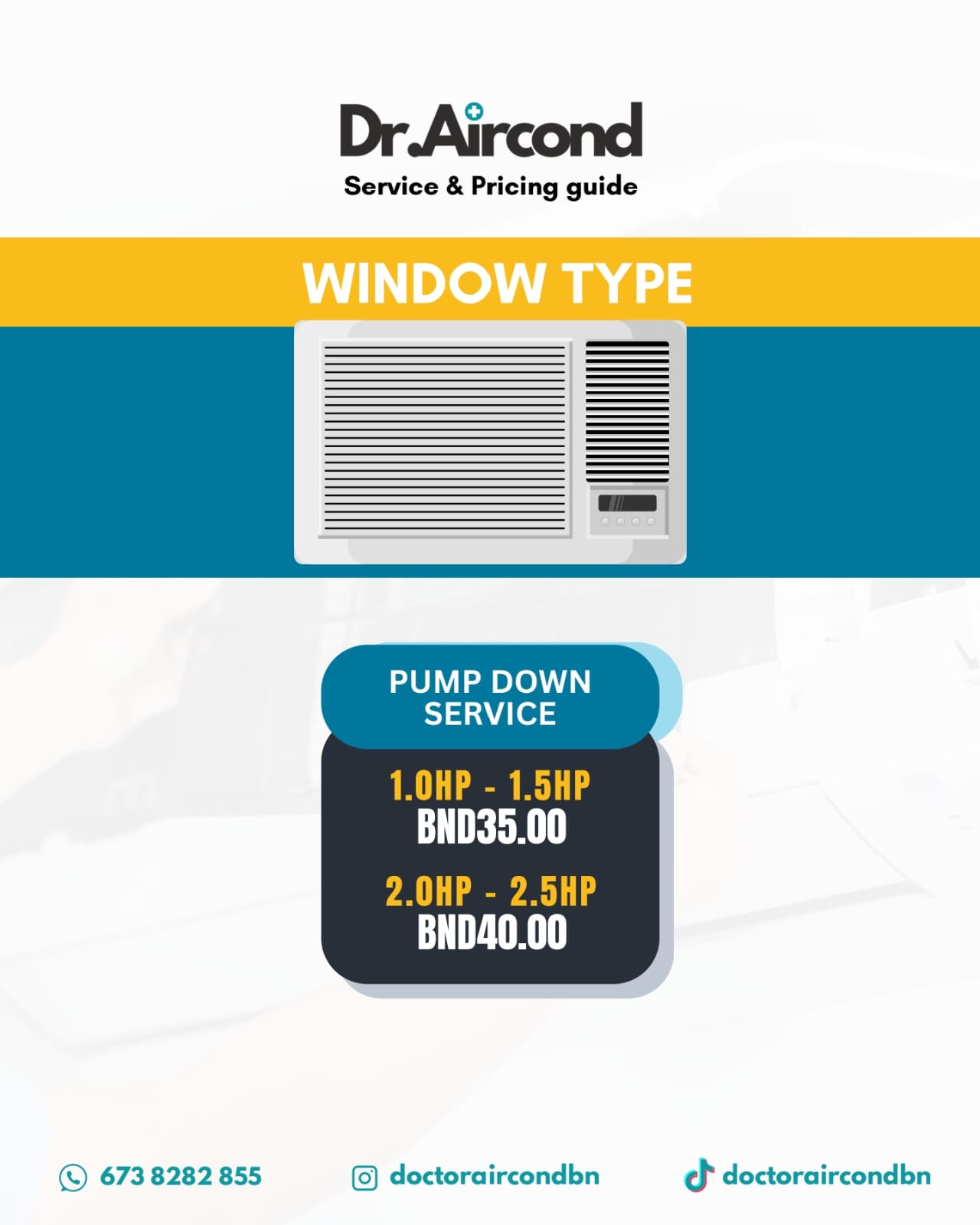 Window Type - Pump Down Servicing_0