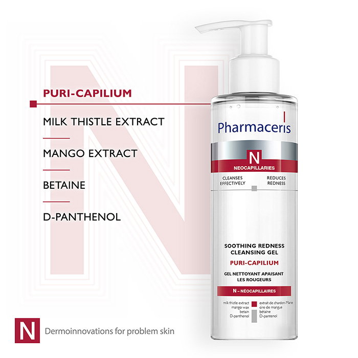 Pharmaceris PURI-CAPILIUM soothing redness Cleansing gel_3