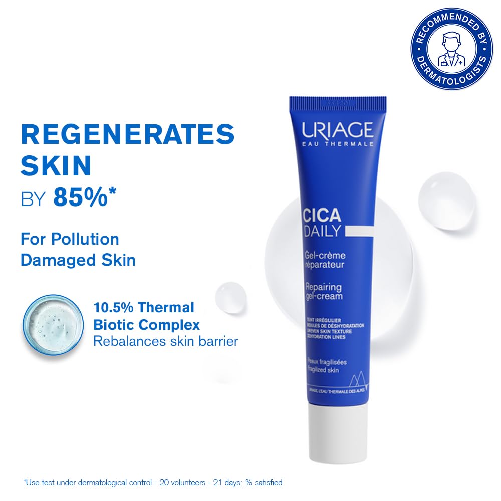 URIAGE Cica-Daily Repairing Gel-Cream for Face_1