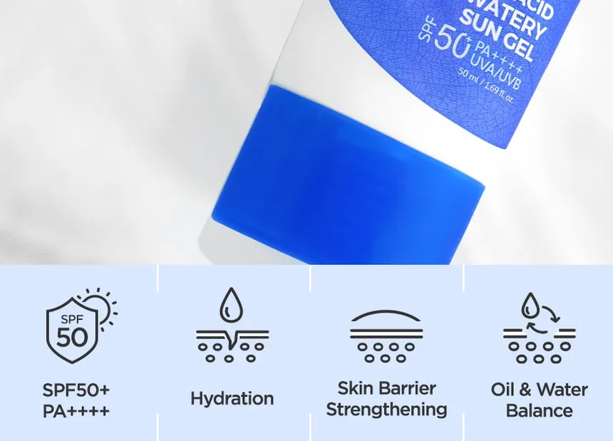 Isntree Hyaluronic Acid Watery Sun Gel SPF 50+ PA++++_7