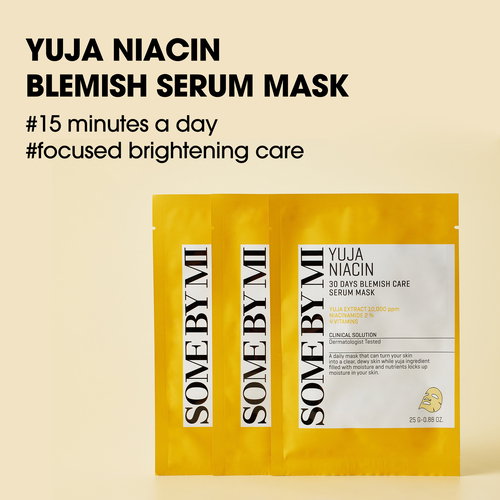 SOME BY MI Yuja Niacin Blemish Care Serum Mask_1