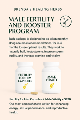 Fertility For Him & Male Vitality 