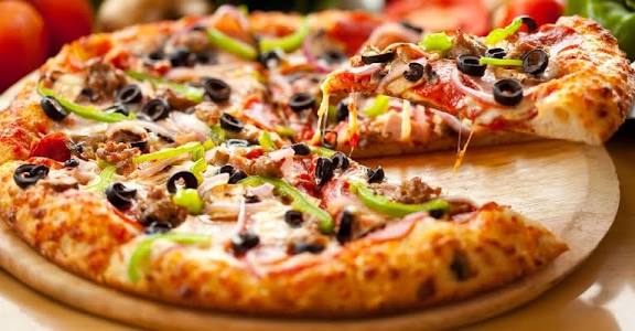  Pizza خضراوات كبيرة_0