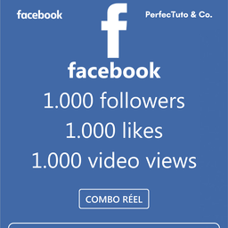 Combo profil/page followers + post likes + video views [FACEBOOK]