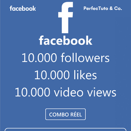 Combo profil/page followers + post likes + video views [FACEBOOK]