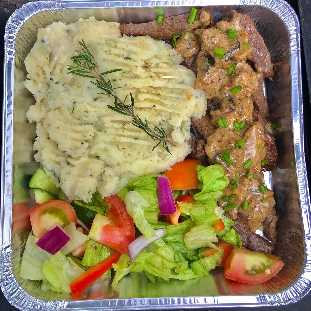 Numando Beef Steak with Mashed Potato 