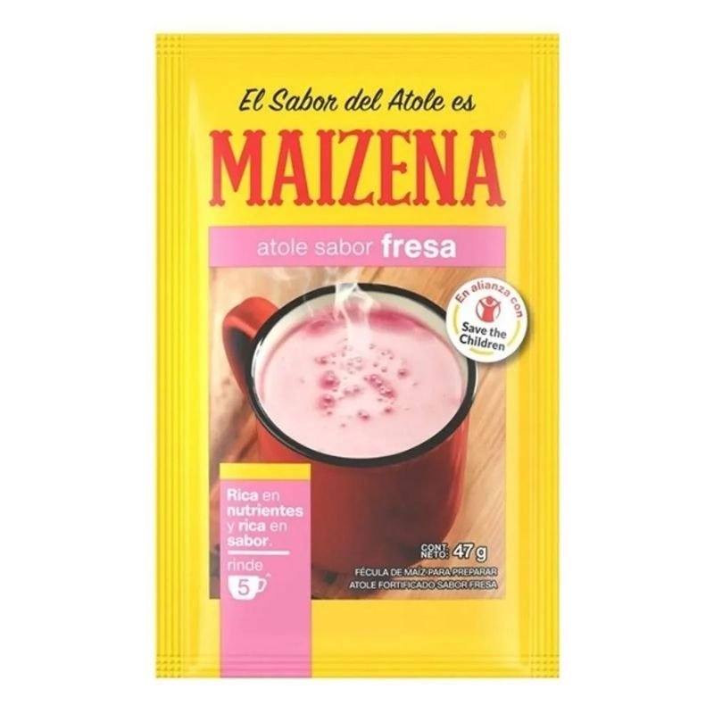 Maizena 47g Fresa