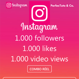 Combo profil/page followers + post likes + video views [INSTAGRAM]