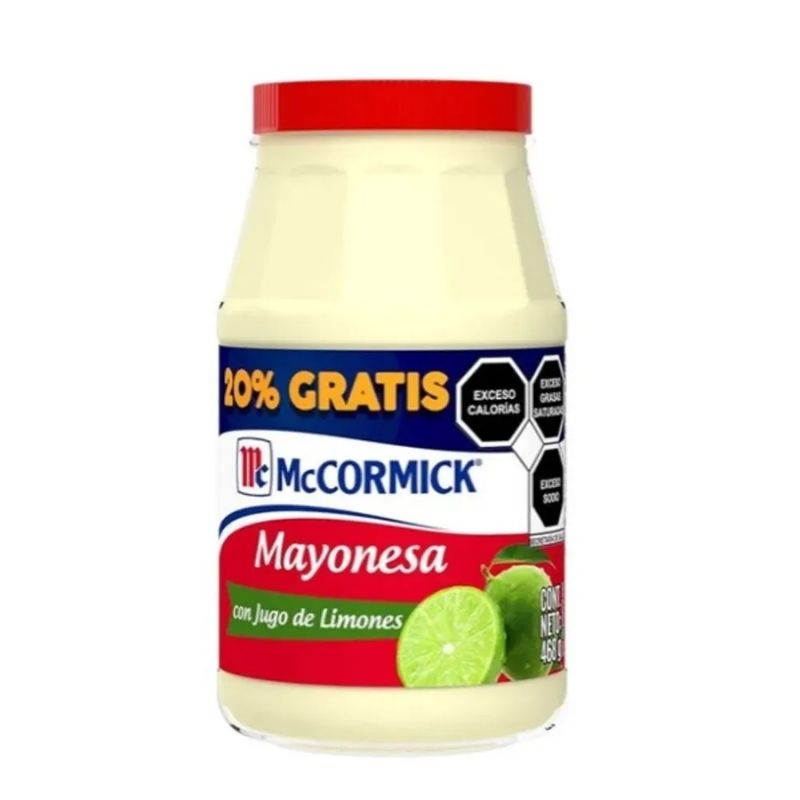 McCormick Mayonesa con Limón 468g_0