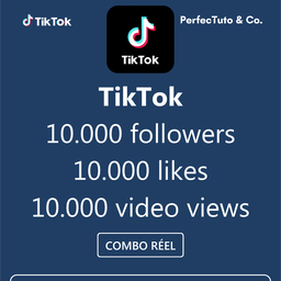 Combo profil/page followers + post likes + video views [TIKTOK]