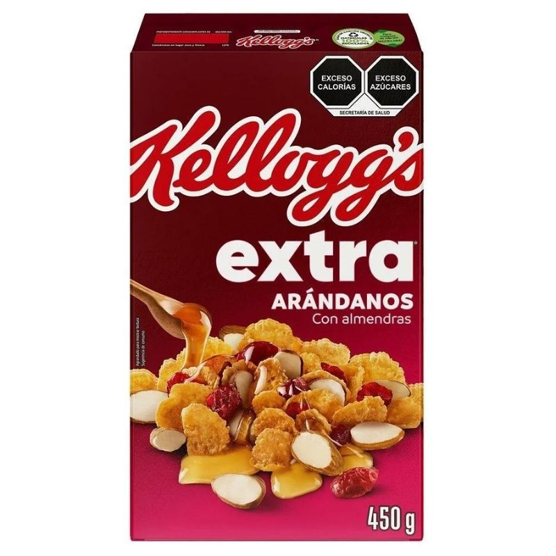 Cereal Extra Kellogg's 450g Arándanos con Almendras