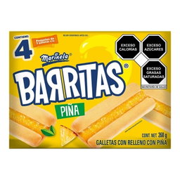 Galletas Barritas 268g Piña