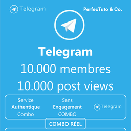 Combo membres réels Channel/Group + post views [TELEGRAM]