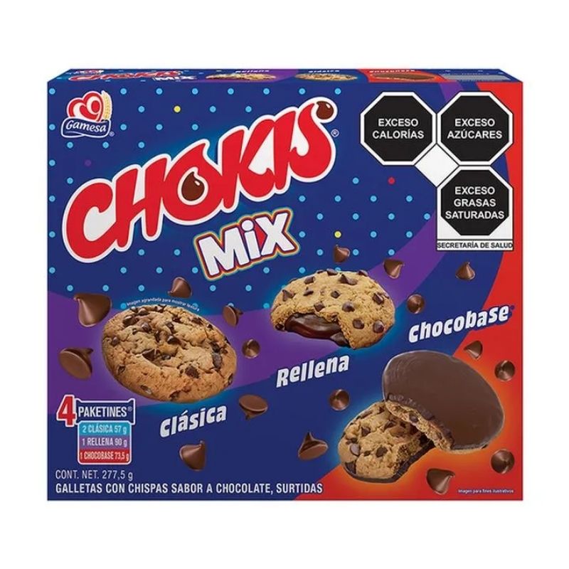 Galletas Chokis Mix 277.5g