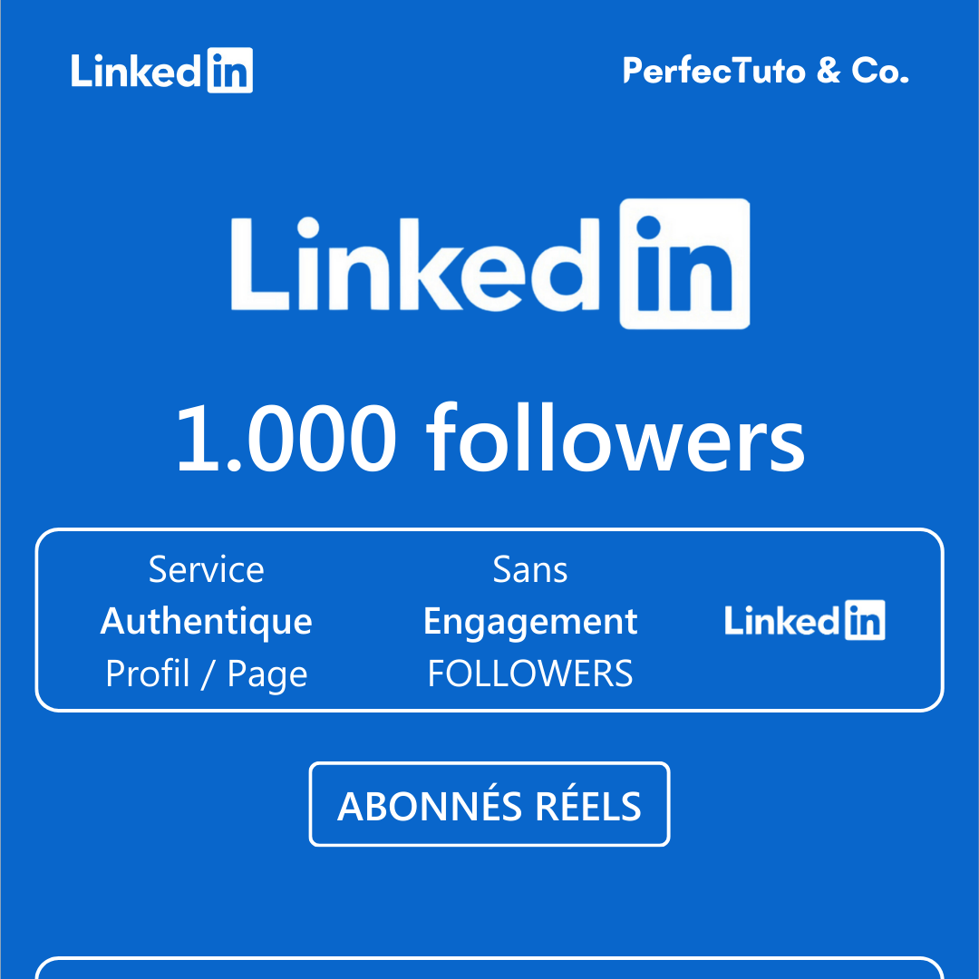 1.000 profil/page followers [LINKEDIN]_1