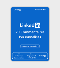 20 commentaires personnalisés [LINKEDIN]
