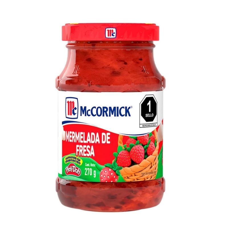 Mermelada de Fresa McCormick 270g 