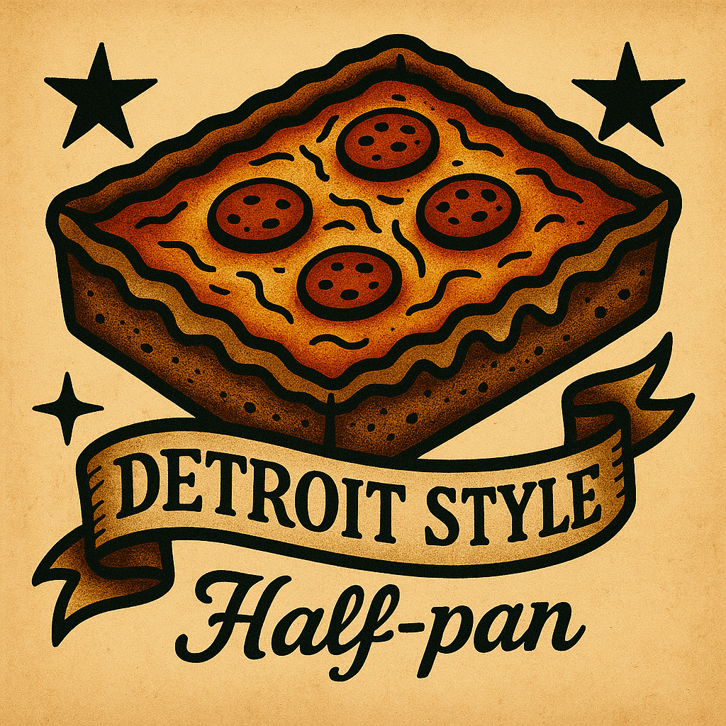 Detroit Style Pizza | Half-pan