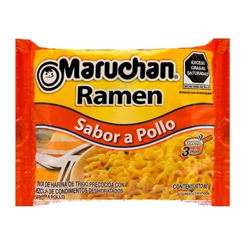 Sopa Instantánea Maruchan Ramen 85g Pollo