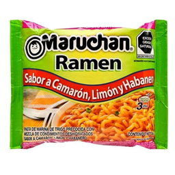 Sopa Instantánea Maruchan Ramen 85g Camarón, Limón y Habanero
