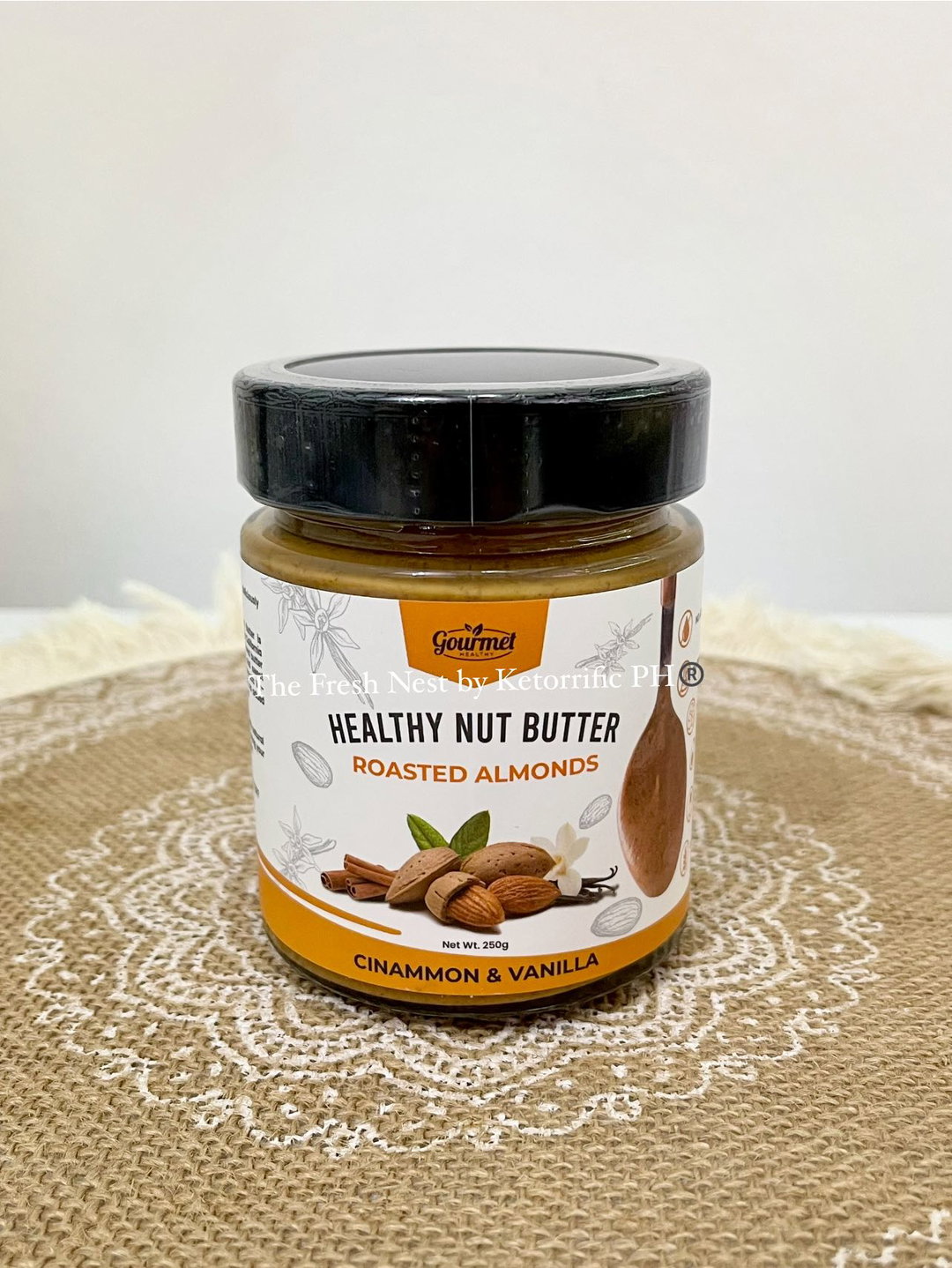 Gourmet Roasted Almonds Cinnamon Vanilla Spread 250g
