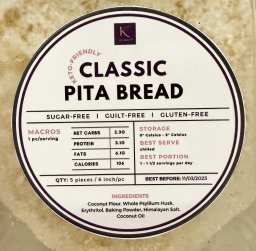 Coconut Pita Bread (5pcs.)