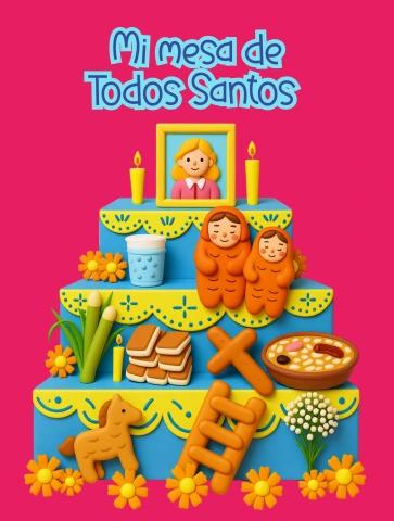 RECURSOS PARA COLOREAR TODOS SANTOS_0