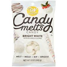 BRIGHT WHITE CANDY MELTS 12 OZ 