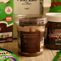 Dark Chocolate Milo Nutella