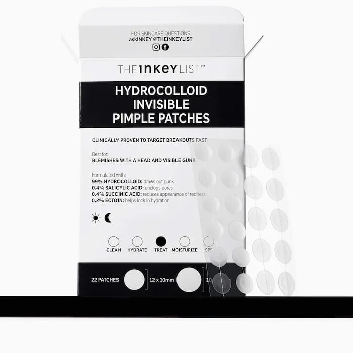 The Inkey List - Hydrocolloid Invisible Pimple Patches_0