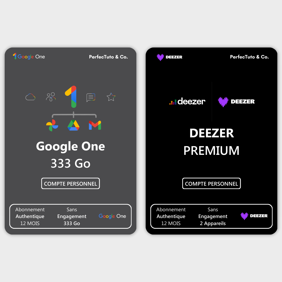 Google One + DEEZER