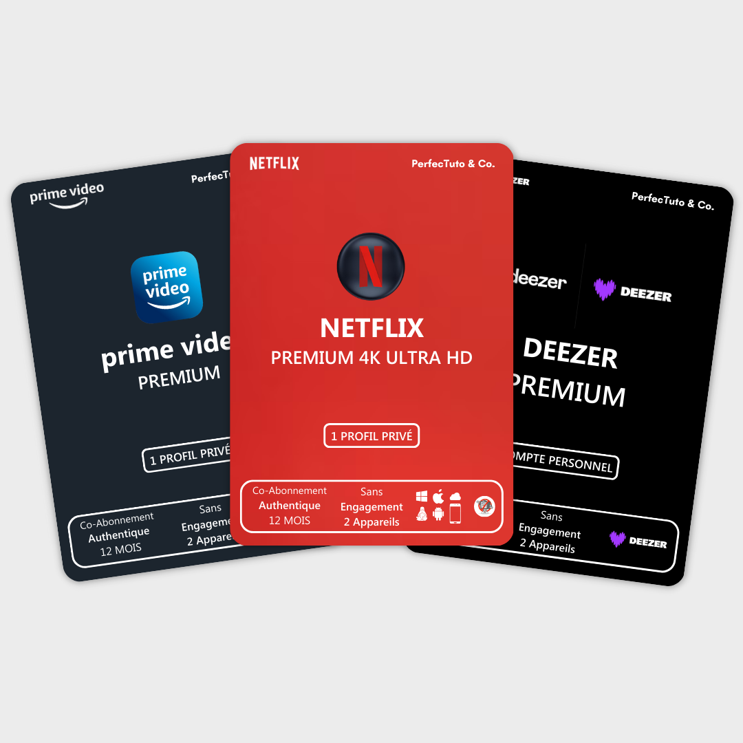 NETFLIX + prime video + DEEZER_0