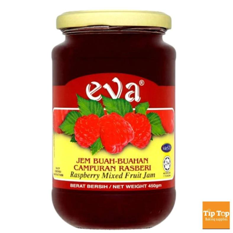 Eva Strawberry Jam 450gm (btl)_0