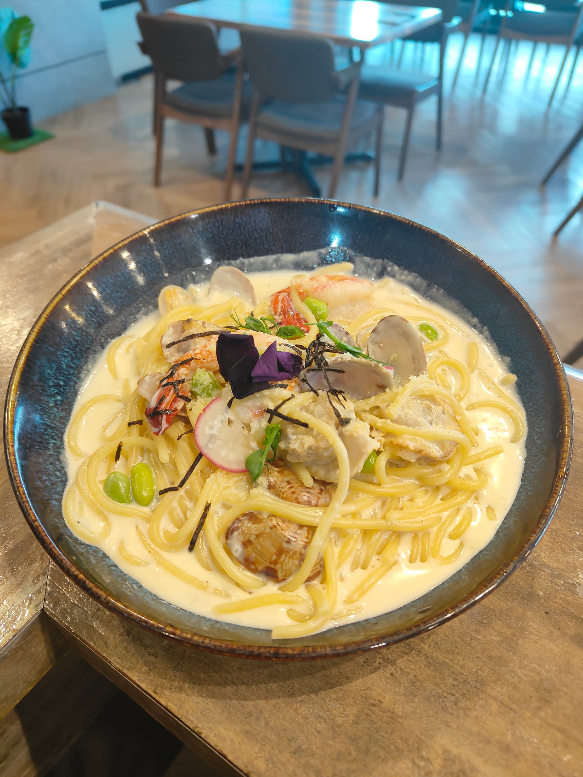 P5.Creamy Seafood Pasta 海鲜奶油意面_0