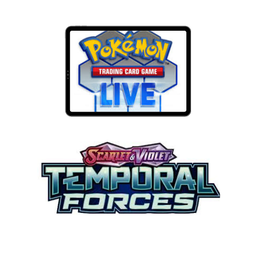 Pokémon TCGO Online/ Live Codes Card - Temporal Forces