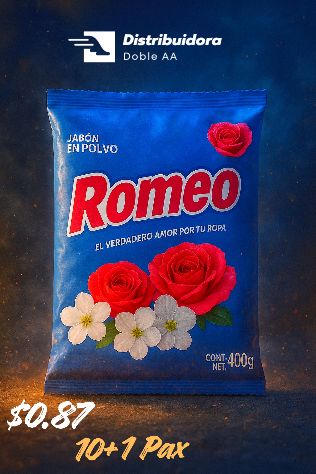 Jabón Romeo 400g