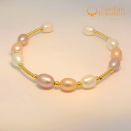 Multi-Color Pearl Bangle