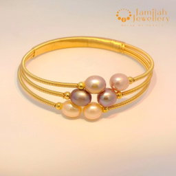 Multi-color Pearl Bangle