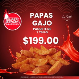 - PAPAS EN GAJOS SAZONADA LAMBWESTON 2.26 KG