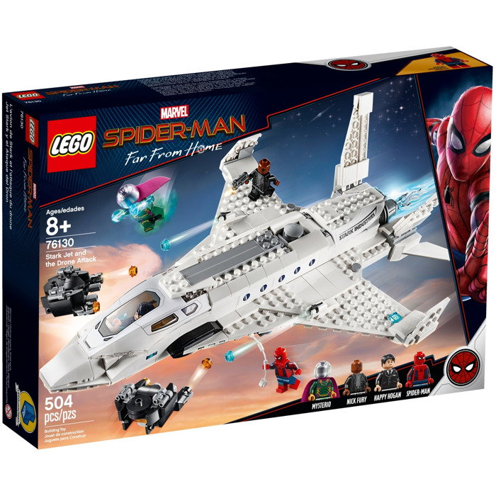 LEGO Stark Jet and the Drone Attack Set 76130_0