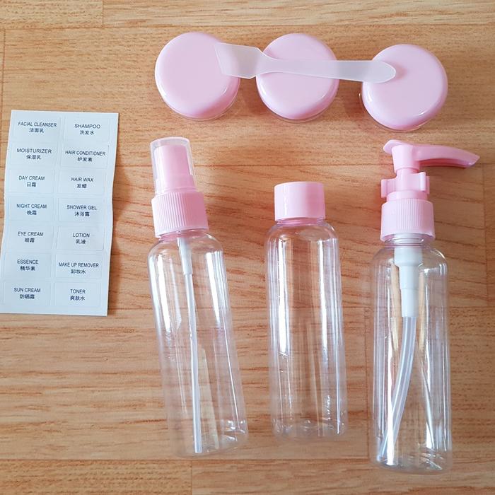 Kit de frascos para viajes