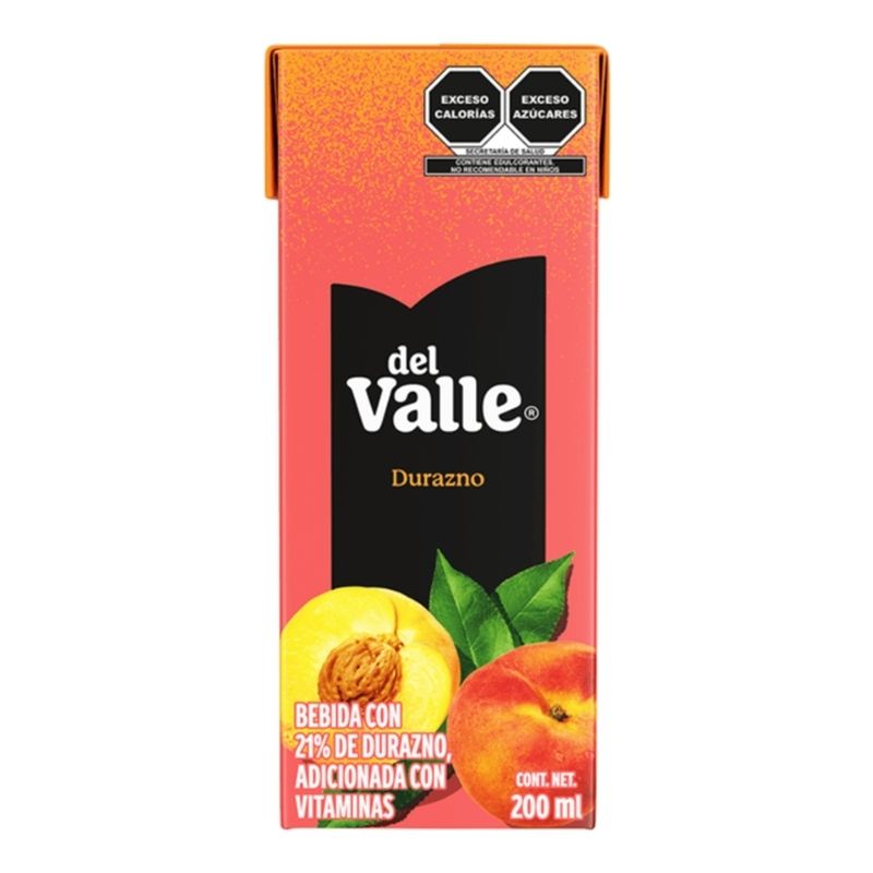 Néctar Del Valle Sabor Durazno 200ml