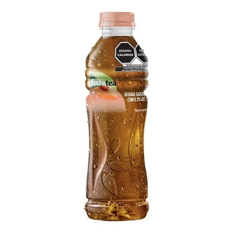 Fuze Tea con Té Negro Sabor Durazno 600ml
